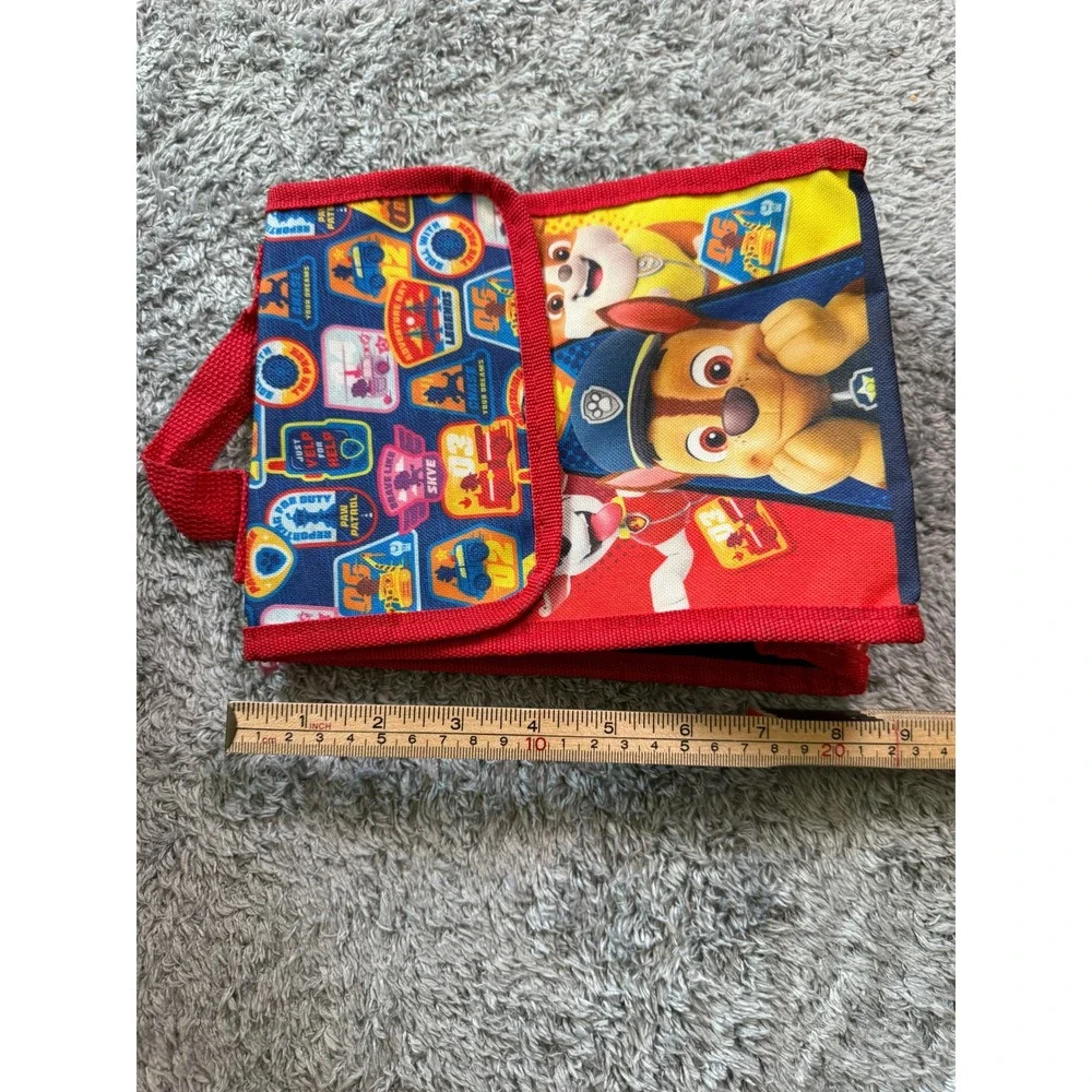 Bioworld Boys Paw Patrol Chase Marshall Lunch Bag Small Red Blue Insulated